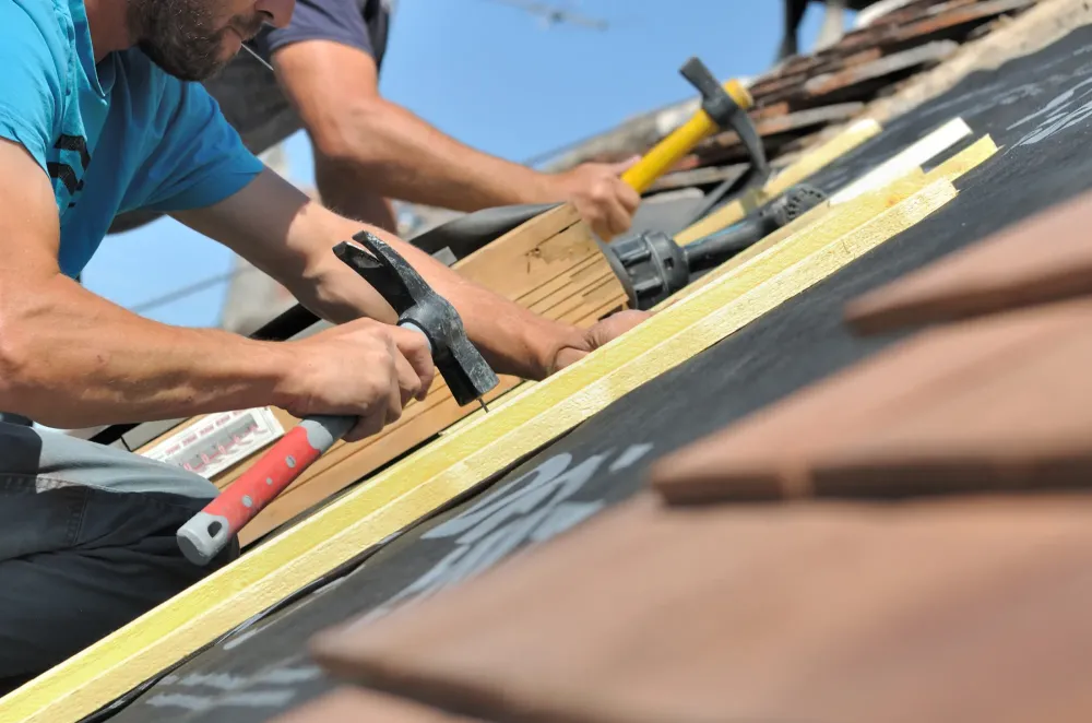 Rénovation toiture à Gesvres-le-Chapitre